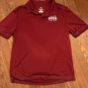 Fanatics Maroon Polo with Logo